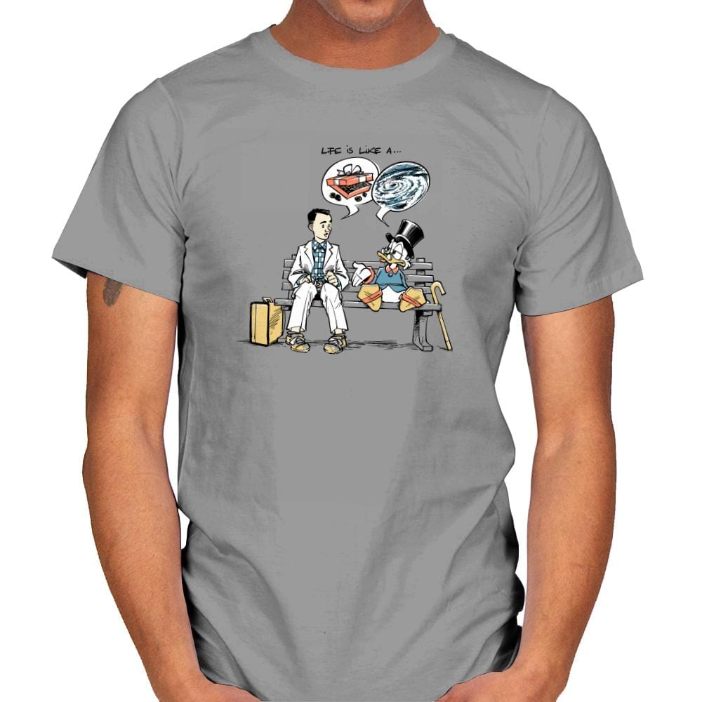 Life is Like... Exclusive - Mens T-Shirts RIPT Apparel Small / Sport Grey