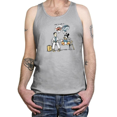 Life is Like... Exclusive - Tanktop Tanktop RIPT Apparel X-Small / Athletic Heather