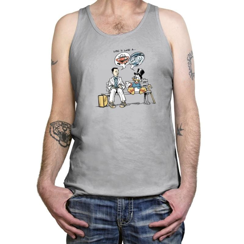 Life is Like... Exclusive - Tanktop Tanktop RIPT Apparel X-Small / Athletic Heather