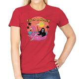Life's A Beach - Womens T-Shirts RIPT Apparel Small / Red