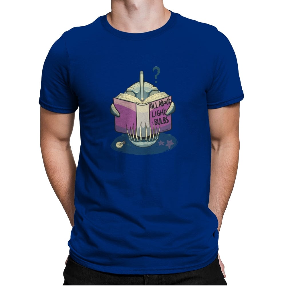 Light Bulbs - Mens Premium T-Shirts RIPT Apparel Small / Royal