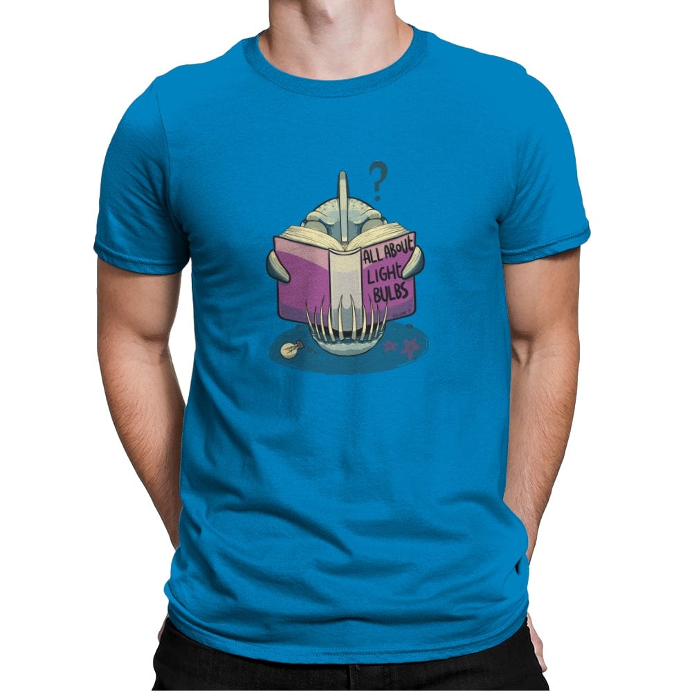 Light Bulbs - Mens Premium T-Shirts RIPT Apparel Small / Turqouise
