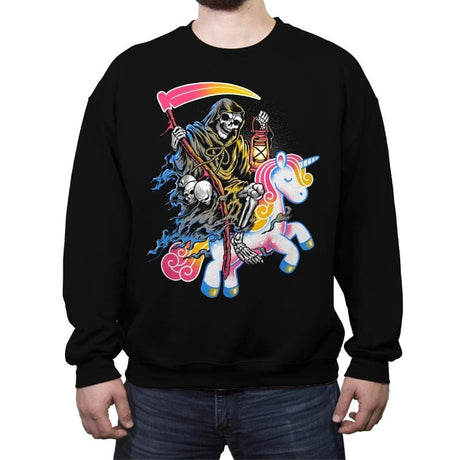 Light My Path - Crew Neck Sweatshirt Crew Neck Sweatshirt RIPT Apparel Small / Black