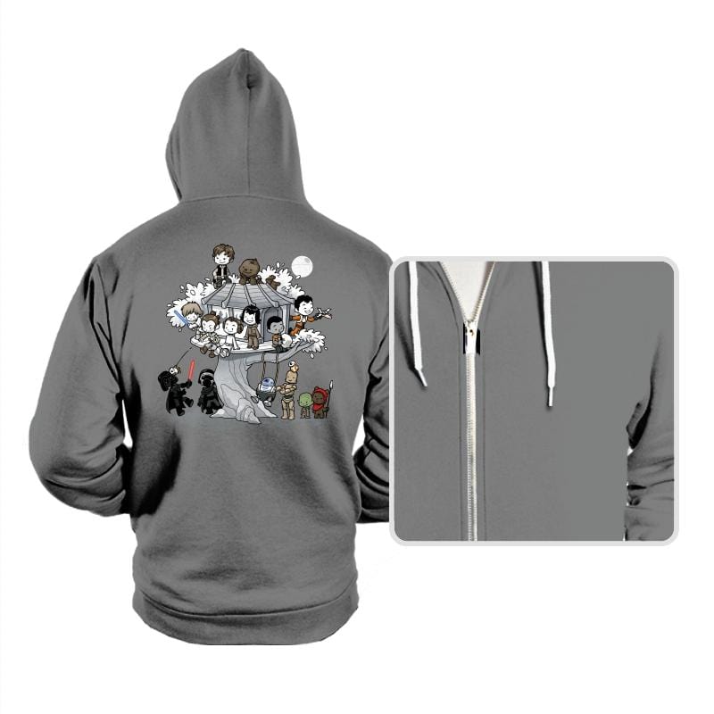 Light Side Club - Hoodies Hoodies RIPT Apparel Small / Athletic Heather