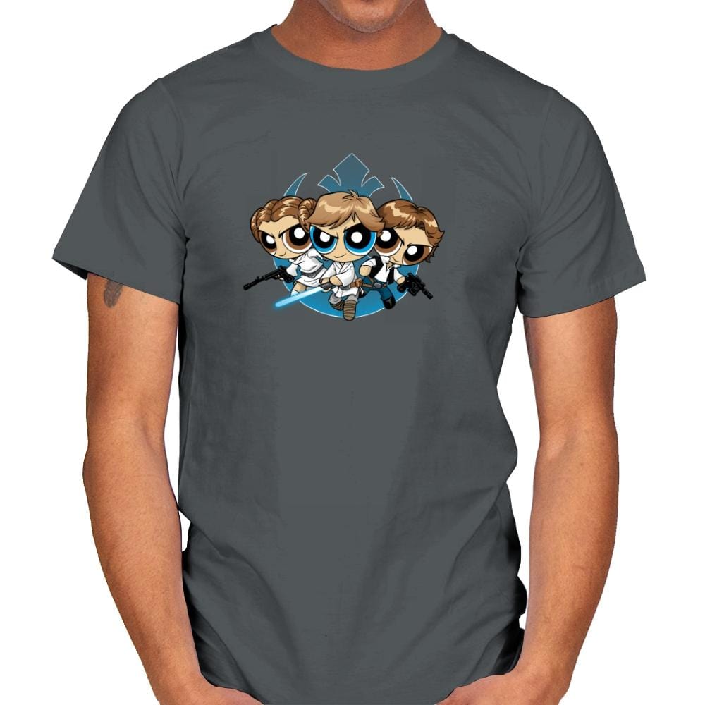 Light Side - Miniature Mayhem - Mens T-Shirts RIPT Apparel Small / Charcoal