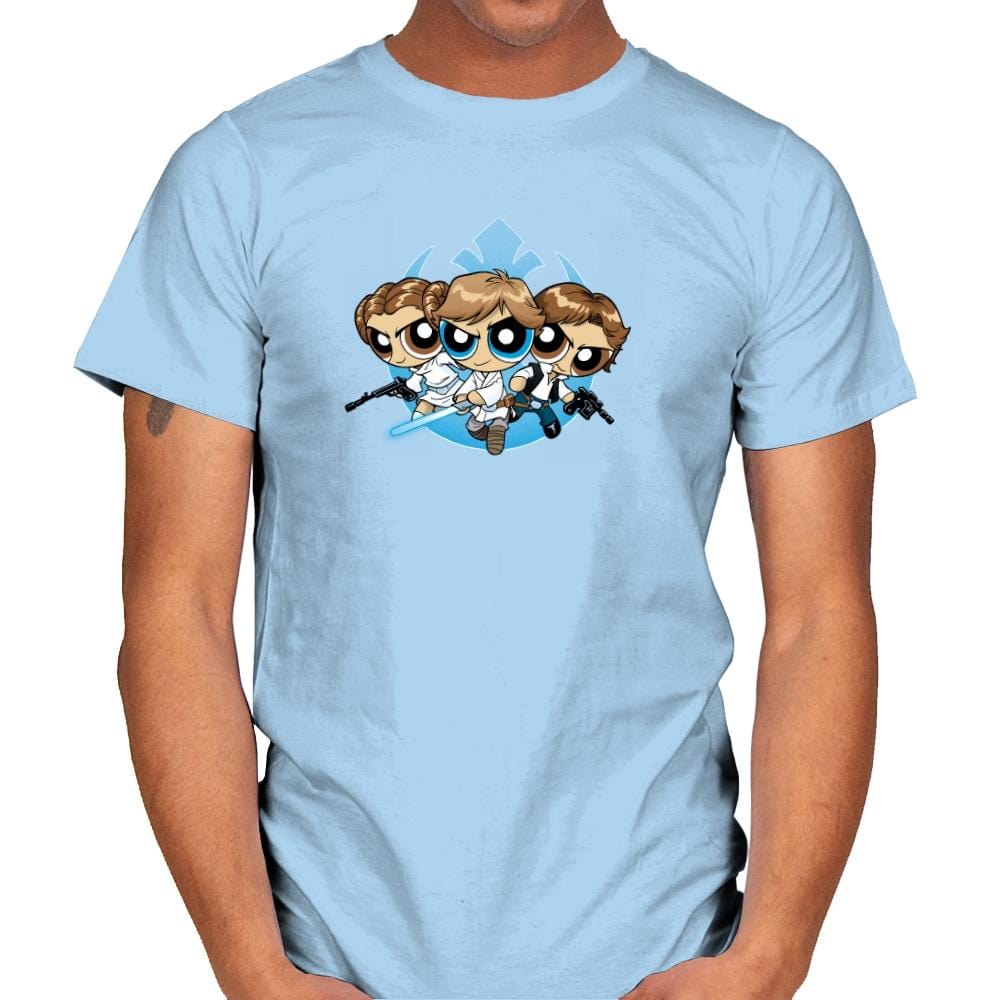 Light Side - Miniature Mayhem - Mens T-Shirts RIPT Apparel Small / Light Blue