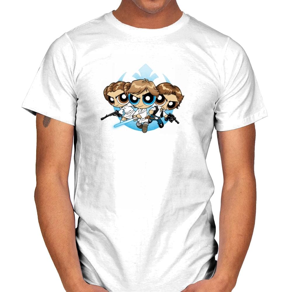Light Side - Miniature Mayhem - Mens T-Shirts RIPT Apparel Small / White