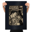 Lighthouse Keepers Story - Prints Posters RIPT Apparel 18x24 / Black