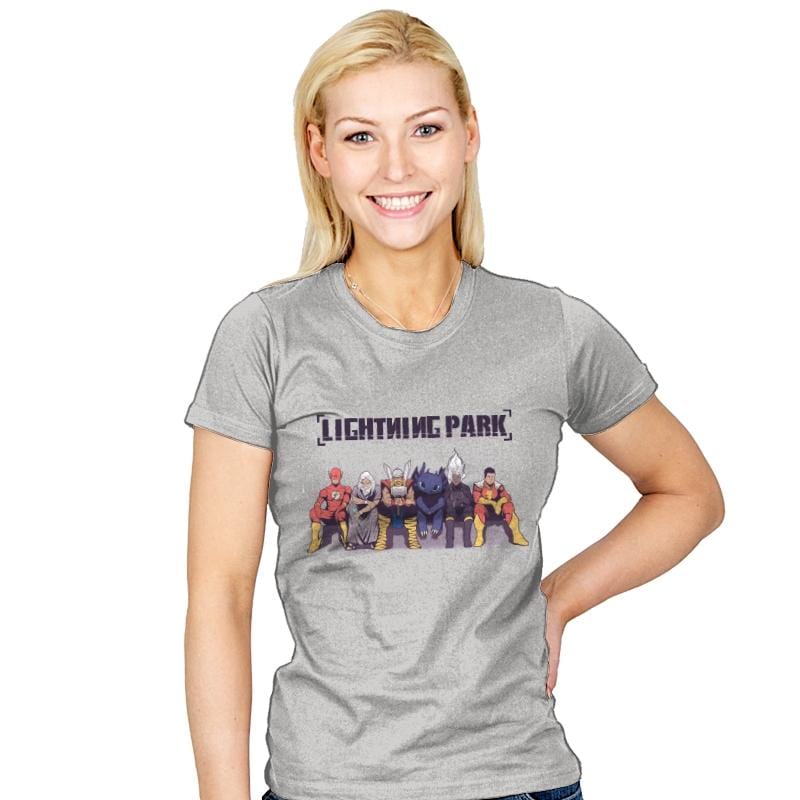 LIGHTNING PARK - Womens T-Shirts RIPT Apparel