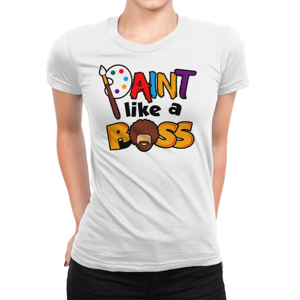 Like A Ross - Womens Premium T-Shirts RIPT Apparel Small / White