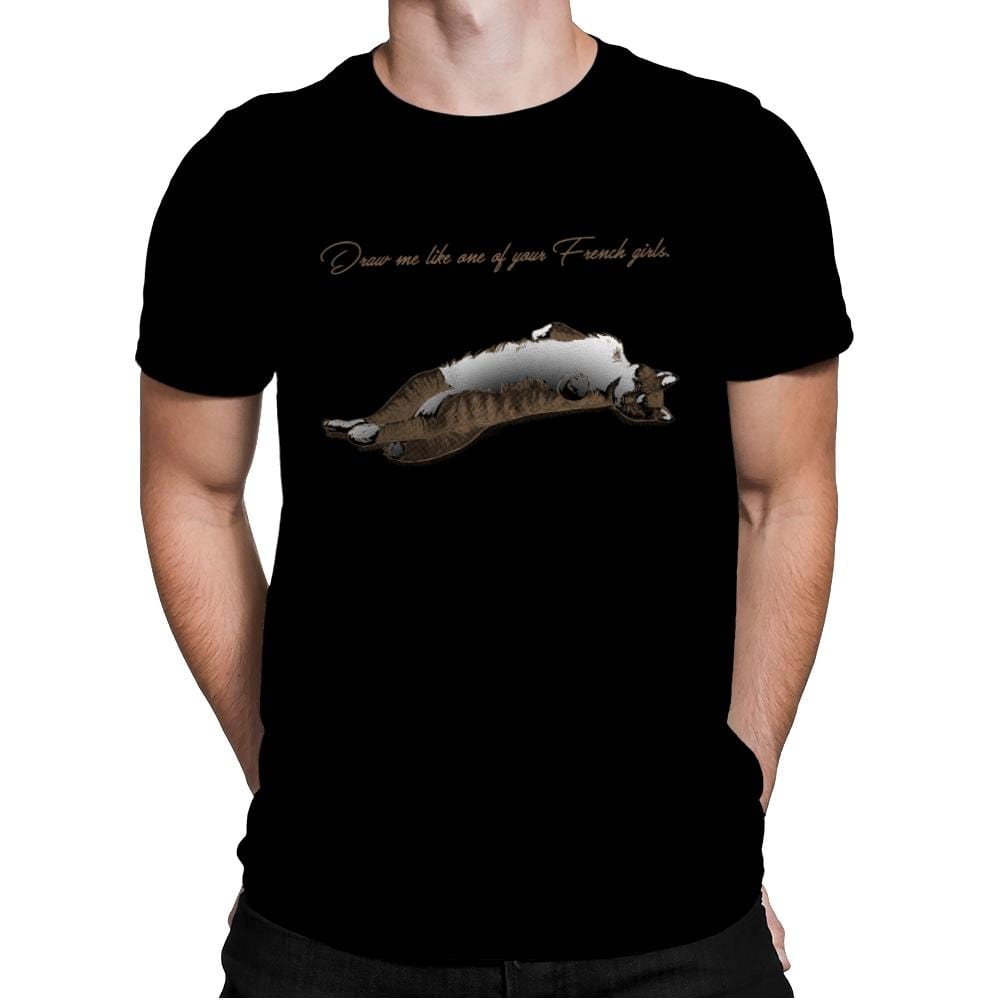 Like One of Your French Girls Exclusive - Mens Premium T-Shirts RIPT Apparel Small / Banana Cream