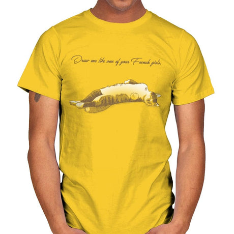 Like One of Your French Girls Exclusive - Mens T-Shirts RIPT Apparel Small / Daisy