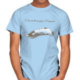 Like One of Your French Girls Exclusive - Mens T-Shirts RIPT Apparel Small / Light Blue