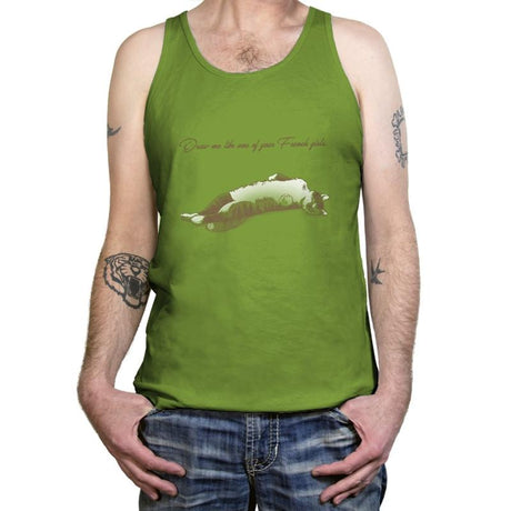 Like One of Your French Girls Exclusive - Tanktop Tanktop RIPT Apparel X-Small / Leaf