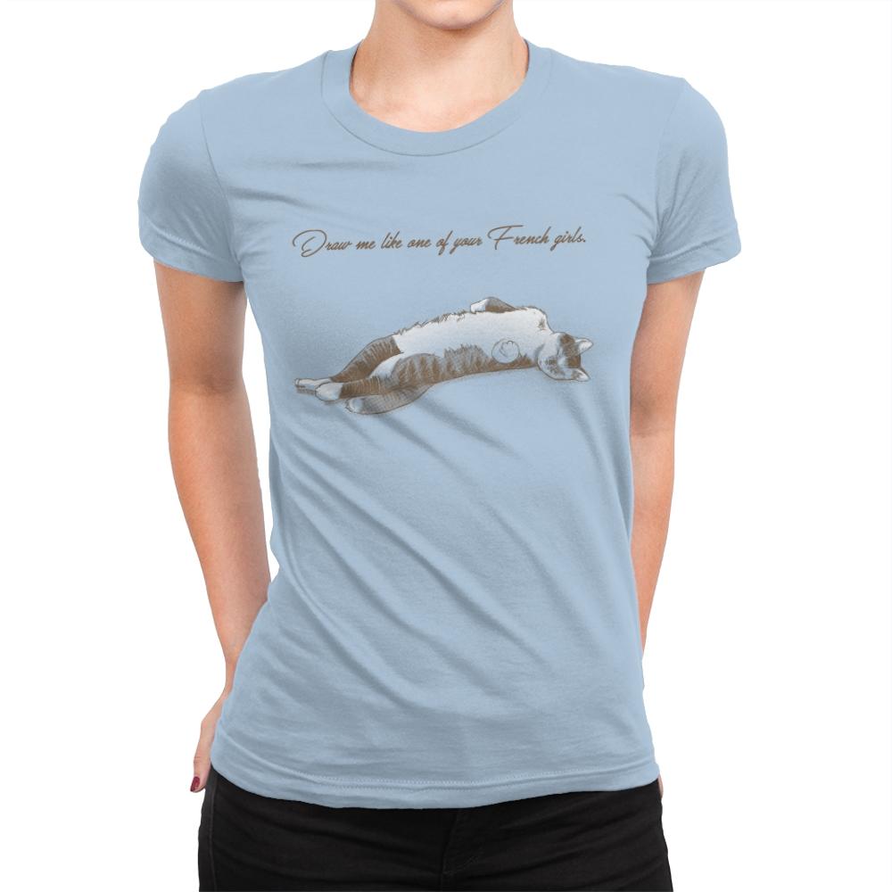 Like One of Your French Girls Exclusive - Womens Premium T-Shirts RIPT Apparel Small / Cancun