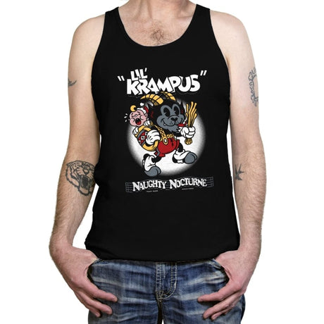 Lil' Krampus - Tanktop Tanktop RIPT Apparel X-Small / Black