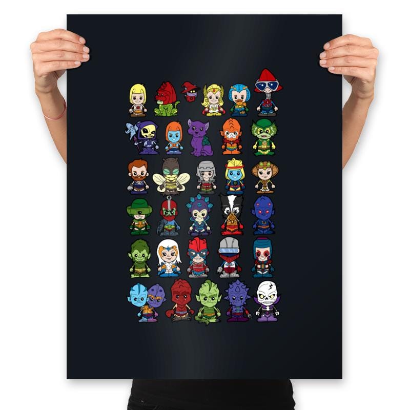 Lil Masters - Prints Posters RIPT Apparel 18x24 / Black