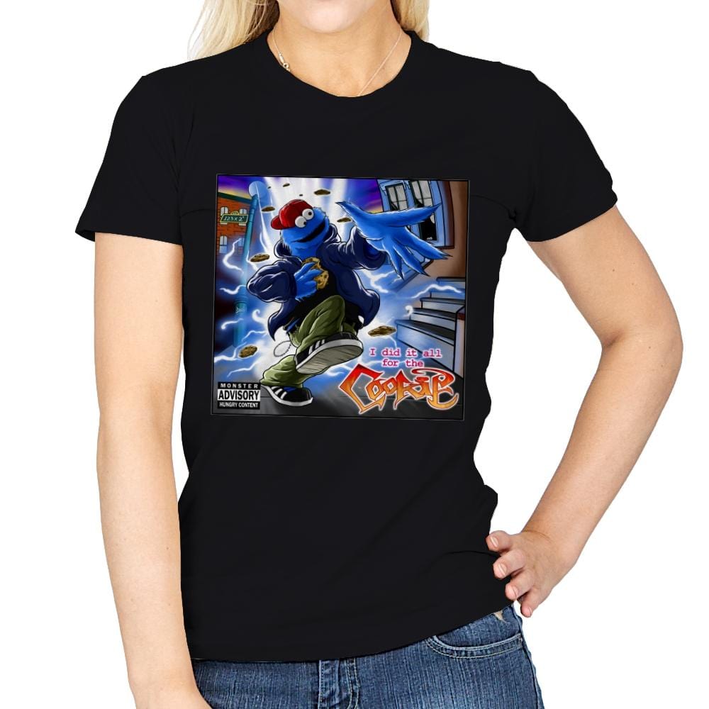 Limp Cookie - Womens T-Shirts RIPT Apparel Small / Black