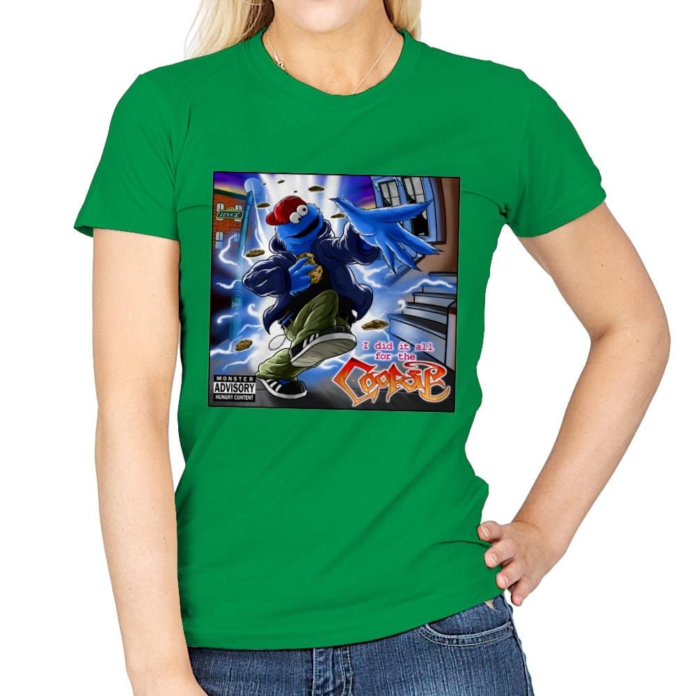 Limp Cookie - Womens T-Shirts RIPT Apparel Small / Irish Green