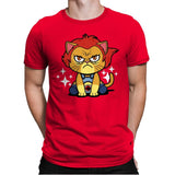Lion No - Mens Premium T-Shirts RIPT Apparel Small / Red