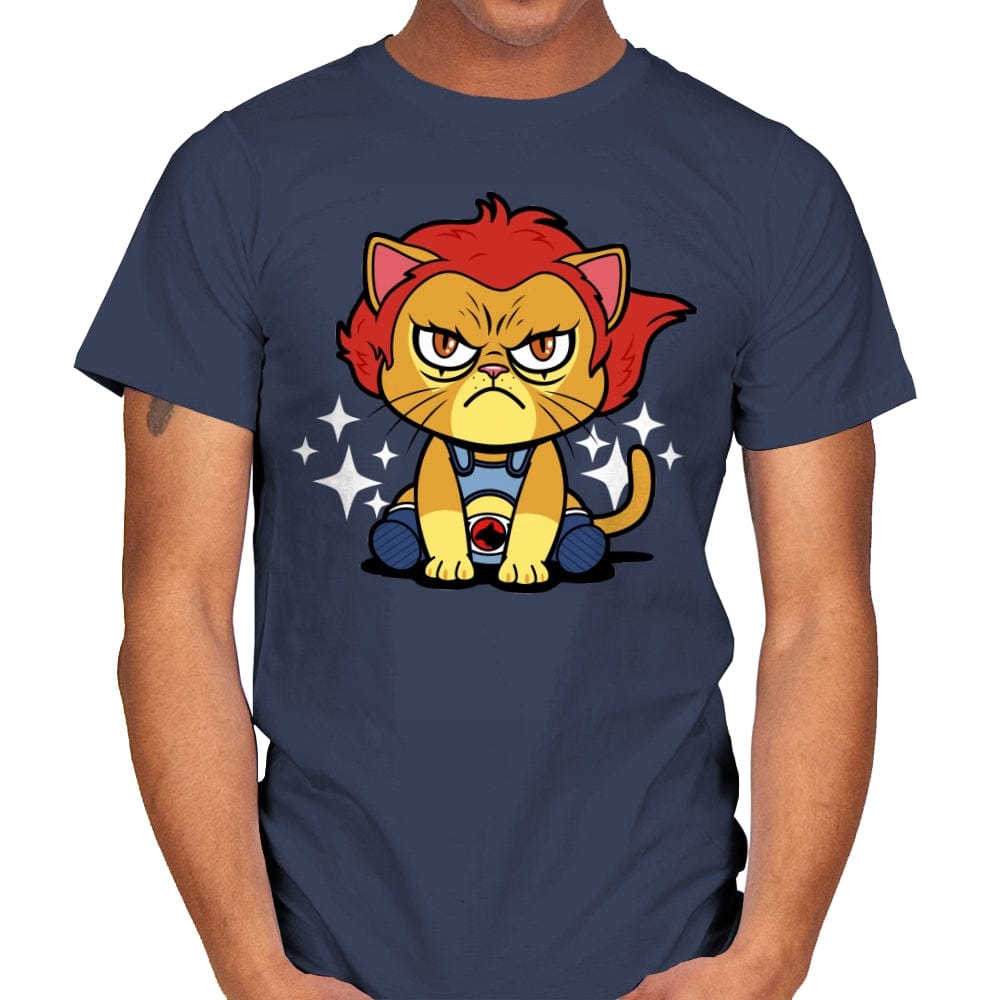 Lion No - Mens T-Shirts RIPT Apparel Small / Navy