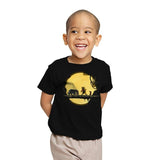Lion Pooh - Youth T-Shirts RIPT Apparel X-small / Black