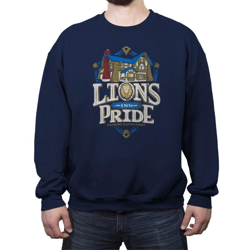 Lion's Pride Inn - Crew Neck Sweatshirt Crew Neck Sweatshirt RIPT Apparel