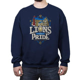 Lion's Pride Inn - Crew Neck Sweatshirt Crew Neck Sweatshirt RIPT Apparel Small / Navy
