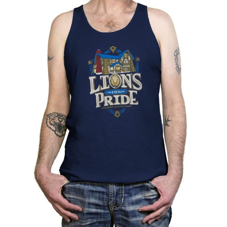 Lion's Pride Inn - Tanktop Tanktop RIPT Apparel X-Small / Navy
