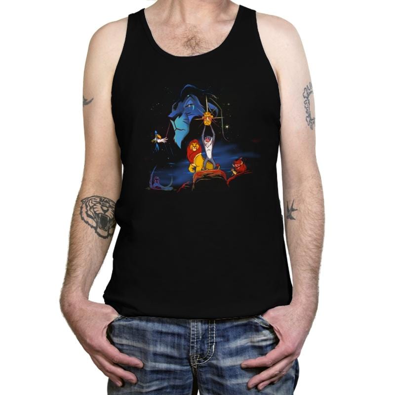 Lion Wars  - Tanktop Tanktop RIPT Apparel X-Small / Black