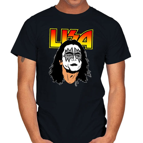 Lisa - Mens T-Shirts RIPT Apparel Small / Black