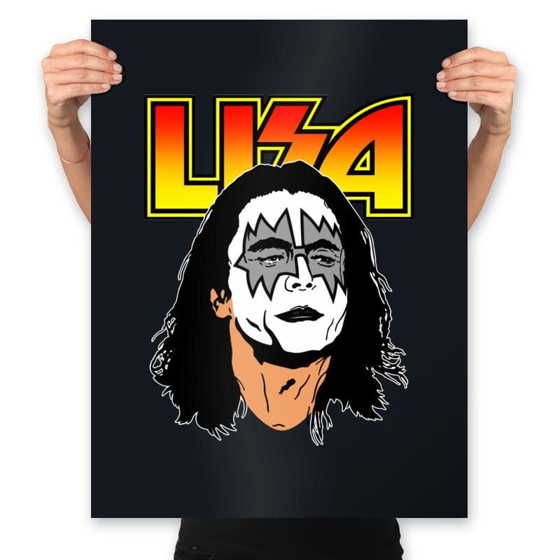 Lisa - Prints Posters RIPT Apparel 18x24 / Black