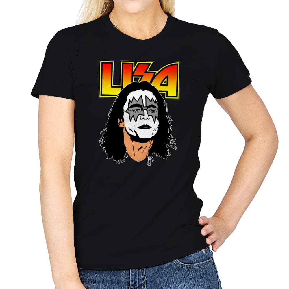 Lisa - Womens T-Shirts RIPT Apparel Small / Black