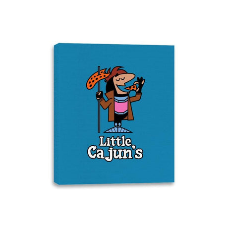 Little Cajun's - Canvas Wraps Canvas Wraps RIPT Apparel 8x10 / Sapphire