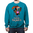 Little Cajun's - Crew Neck Sweatshirt Crew Neck Sweatshirt RIPT Apparel Small / Antique Sapphire