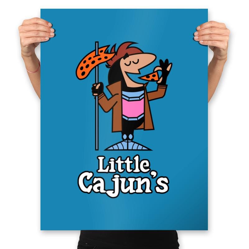 Little Cajun's - Prints Posters RIPT Apparel 18x24 / Sapphire