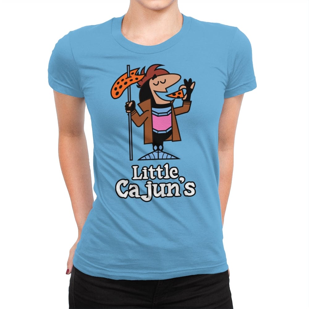 Little Cajun's - Womens Premium T-Shirts RIPT Apparel Small / Turquoise