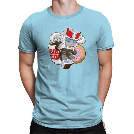 Little Copbot Exclusive - Shirtformers - Mens Premium T-Shirts RIPT Apparel Small / Light Blue