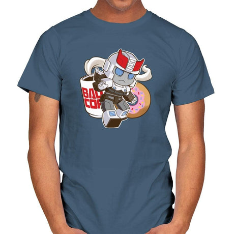 Little Copbot Exclusive - Shirtformers - Mens T-Shirts RIPT Apparel Small / Indigo Blue