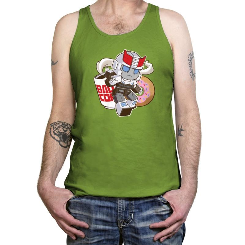 Little Copbot Exclusive - Shirtformers - Tanktop Tanktop RIPT Apparel X-Small / Leaf