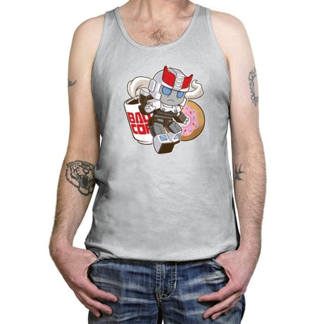 Little Copbot Exclusive - Shirtformers - Tanktop Tanktop RIPT Apparel X-Small / Silver