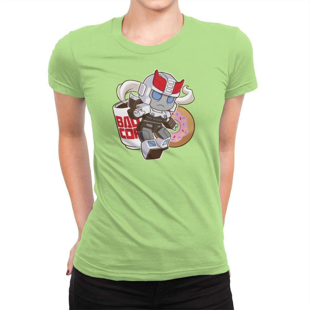 Little Copbot Exclusive - Shirtformers - Womens Premium T-Shirts RIPT Apparel Small / Mint