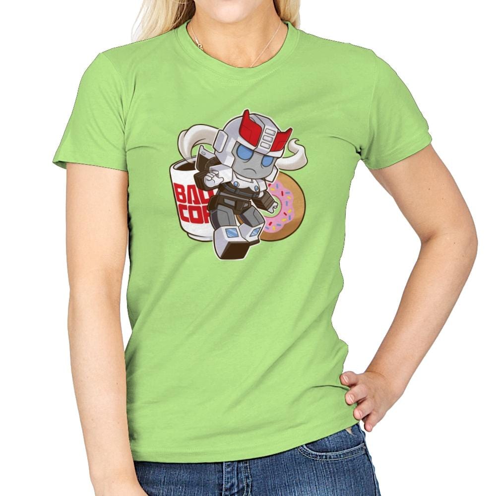 Little Copbot Exclusive - Shirtformers - Womens T-Shirts RIPT Apparel Small / Mint Green