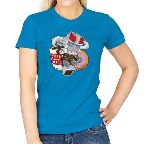 Little Copbot Exclusive - Shirtformers - Womens T-Shirts RIPT Apparel Small / Sapphire