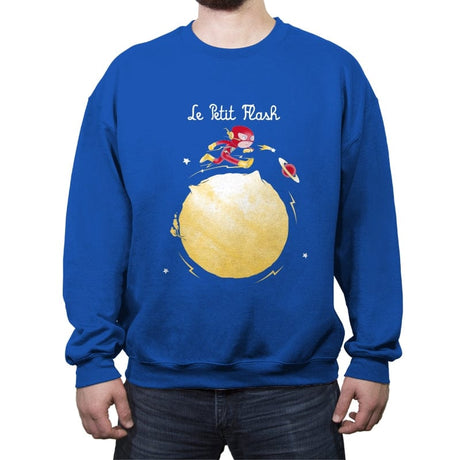 Little Flash - Crew Neck Sweatshirt Crew Neck Sweatshirt RIPT Apparel Small / Royal