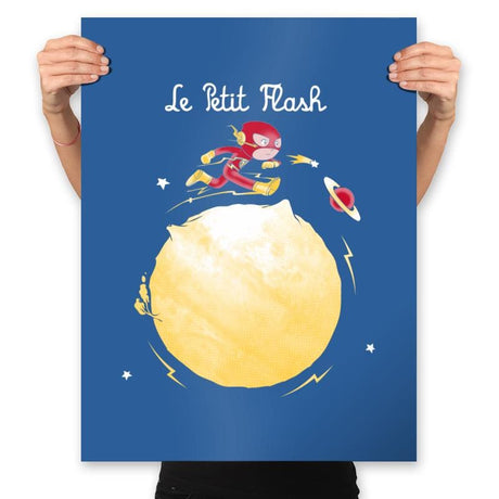 Little Flash - Prints Posters RIPT Apparel 18x24 / Royal
