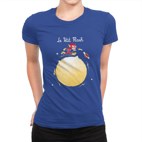 Little Flash - Womens Premium T-Shirts RIPT Apparel Small / Royal