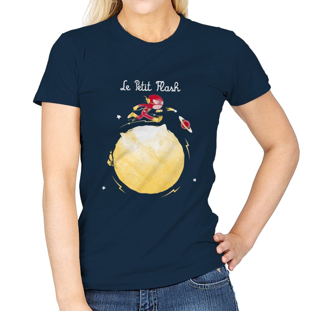 Little Flash - Womens T-Shirts RIPT Apparel Small / Navy