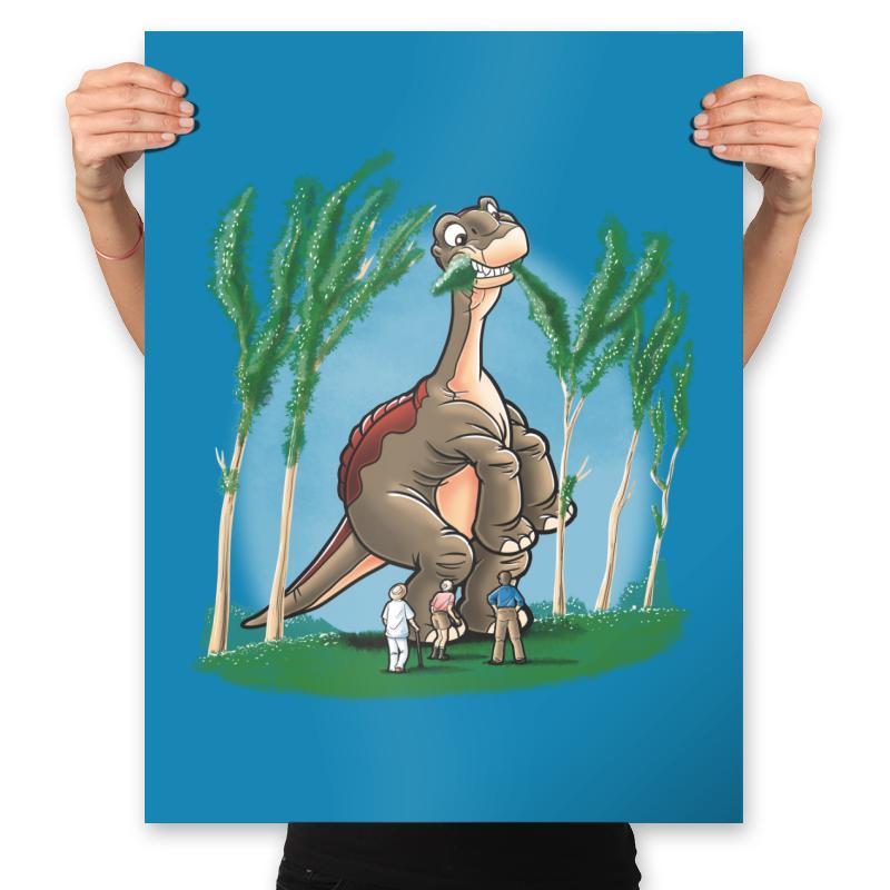 Little Foot Park - Prints Posters RIPT Apparel 18x24 / Sapphire