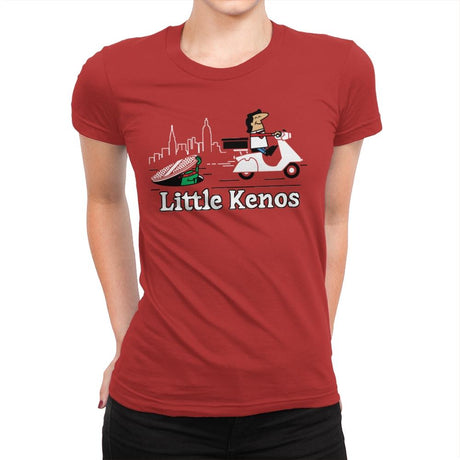 Little Kenos - Womens Premium T-Shirts RIPT Apparel Small / Red